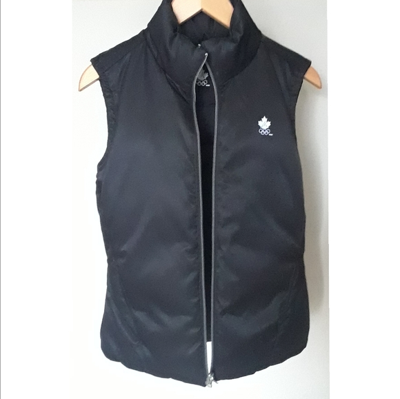HBC. Reversible Down Puffer Vest Jacket. Black. Small - Picture 2 of 15
